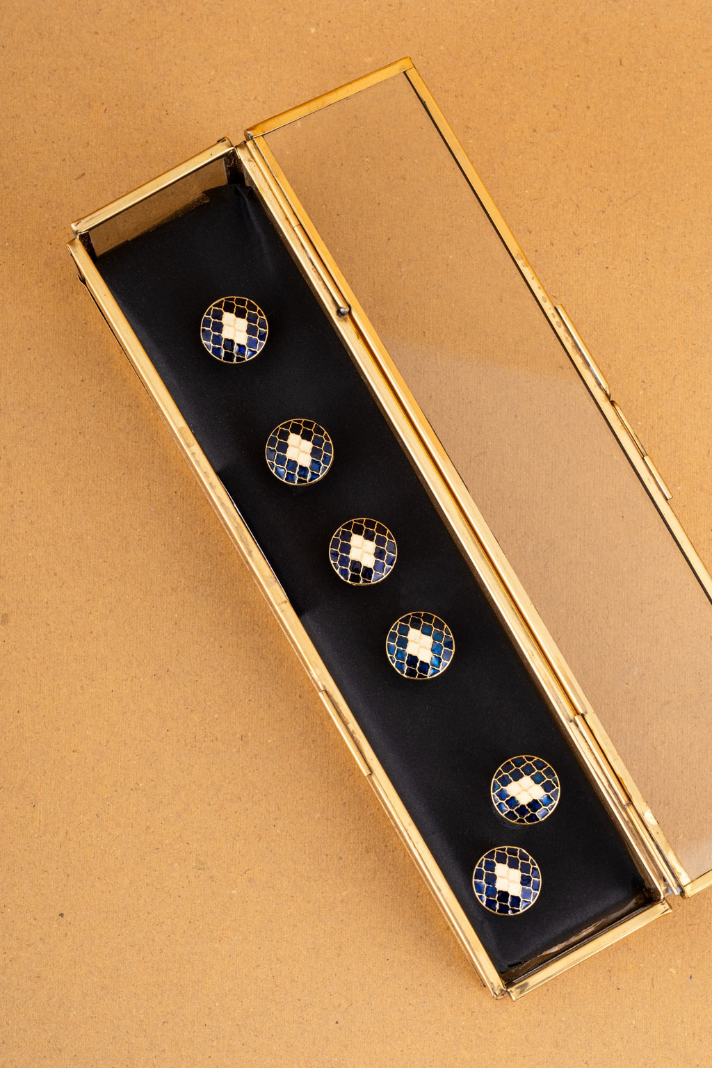 Blue & White Kurta Buttons