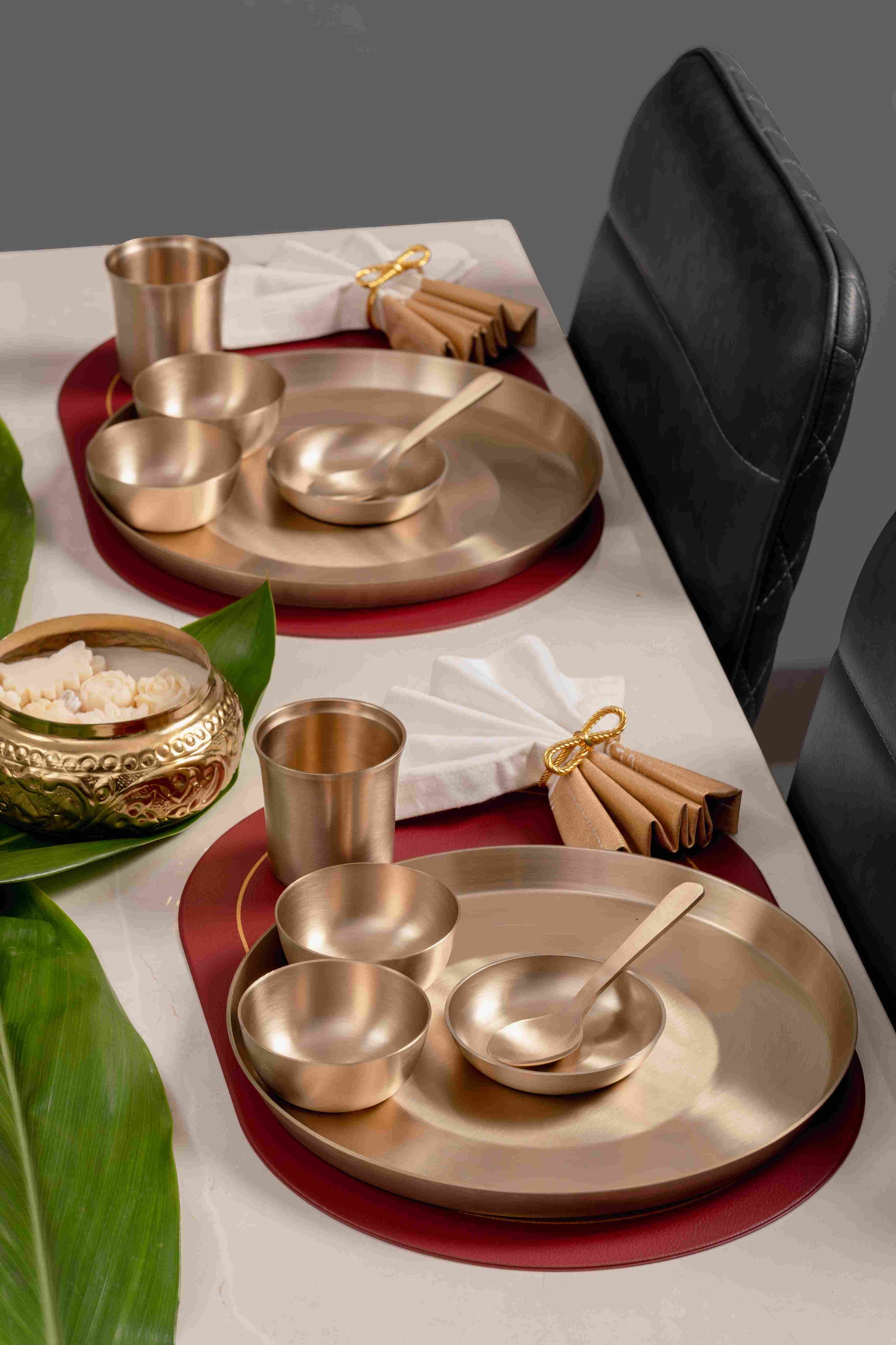 Kansa Thali Set of 6 - Boost Immunity