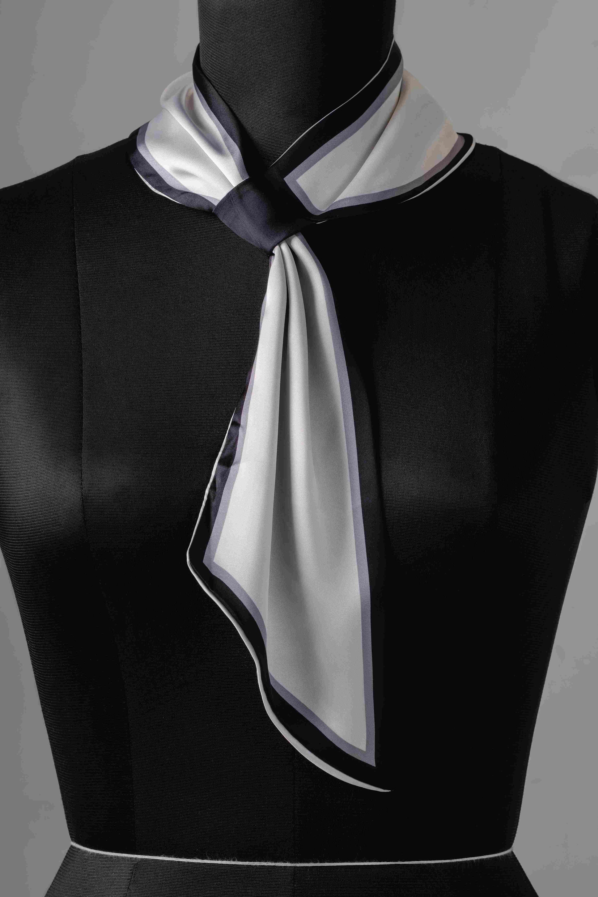 Charcoal Neck Scarve