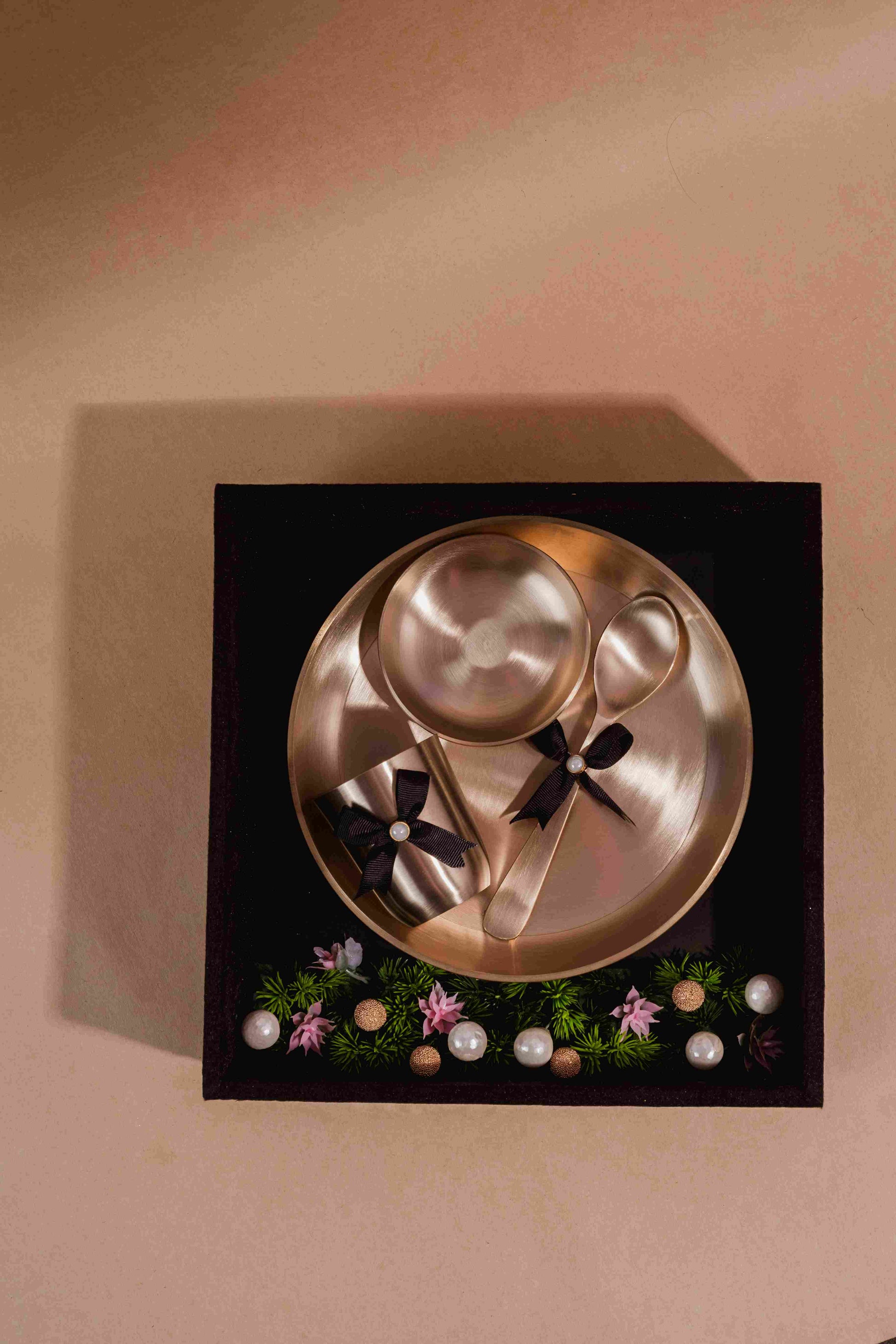 Kid's Kansa Thali Set - Boost Immunity