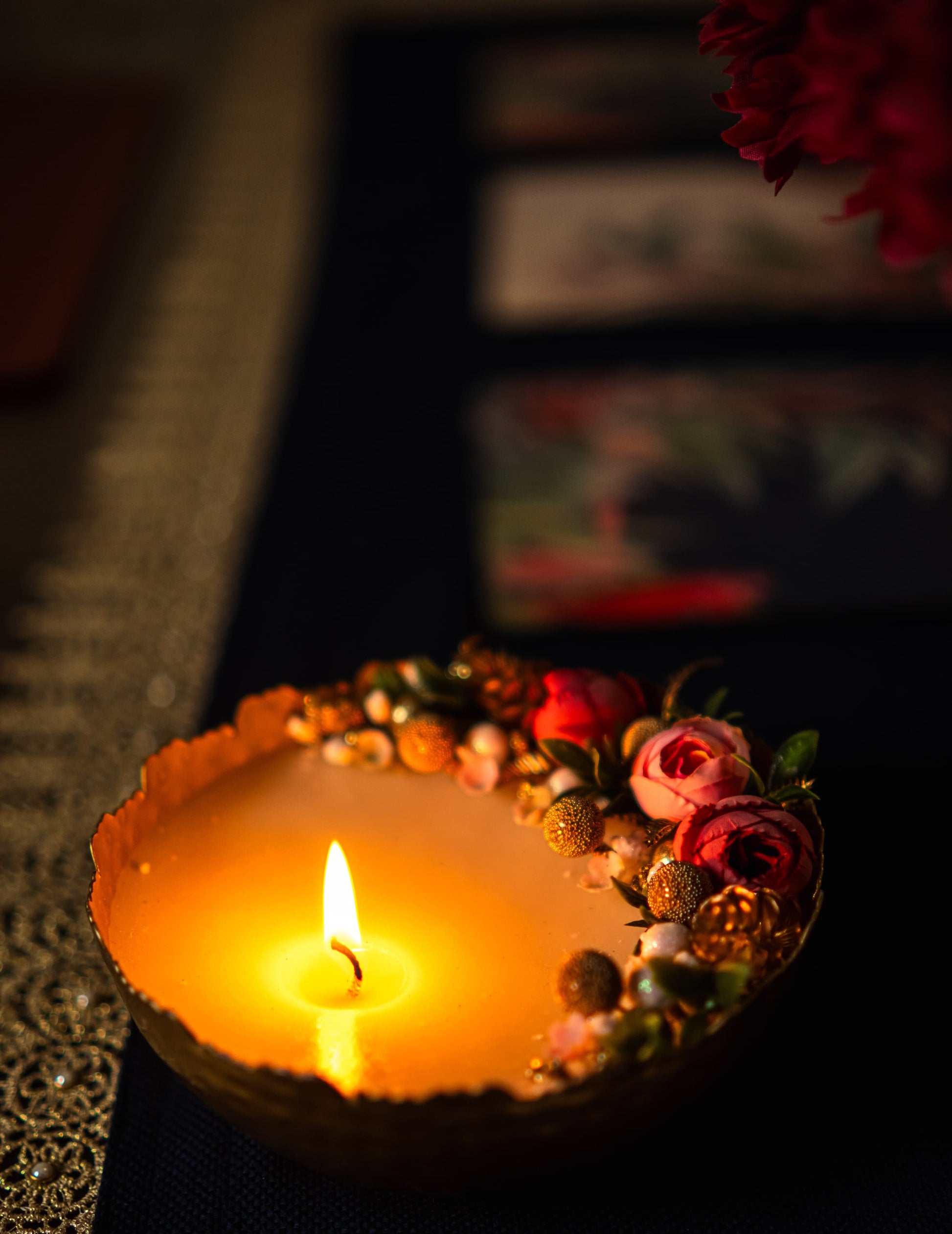 Antlers Hearth - Table Couture